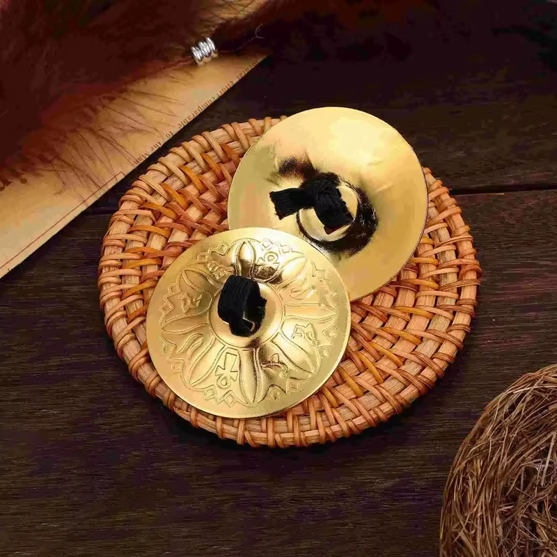 Musical Instrument Percussion - 2PCS Copper Finger Cymbals Belly Dance