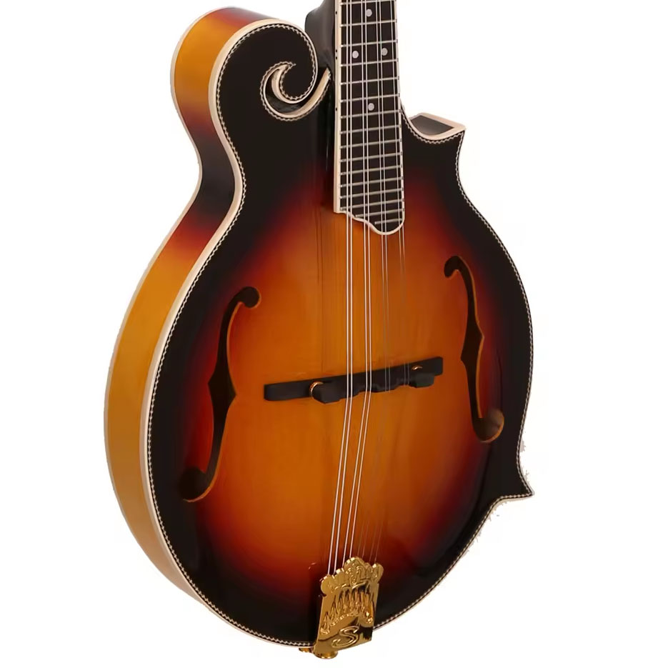 Mandolin A Style - 8-String Mandolin, SUNBURST Glossy Finish, Rosewood