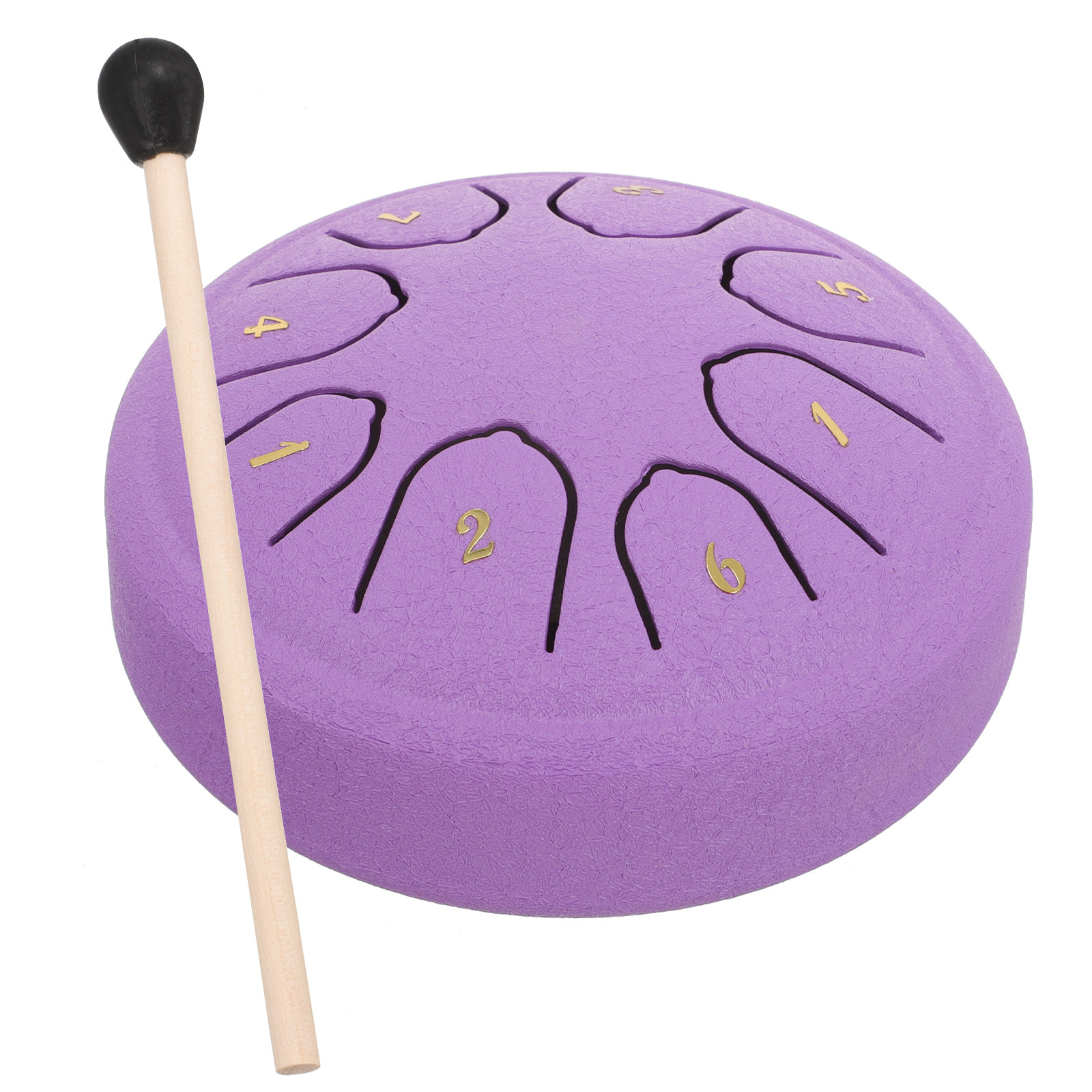 Musical Instrument Percussion - 1Set Steel Tongue Drum Portable Compact