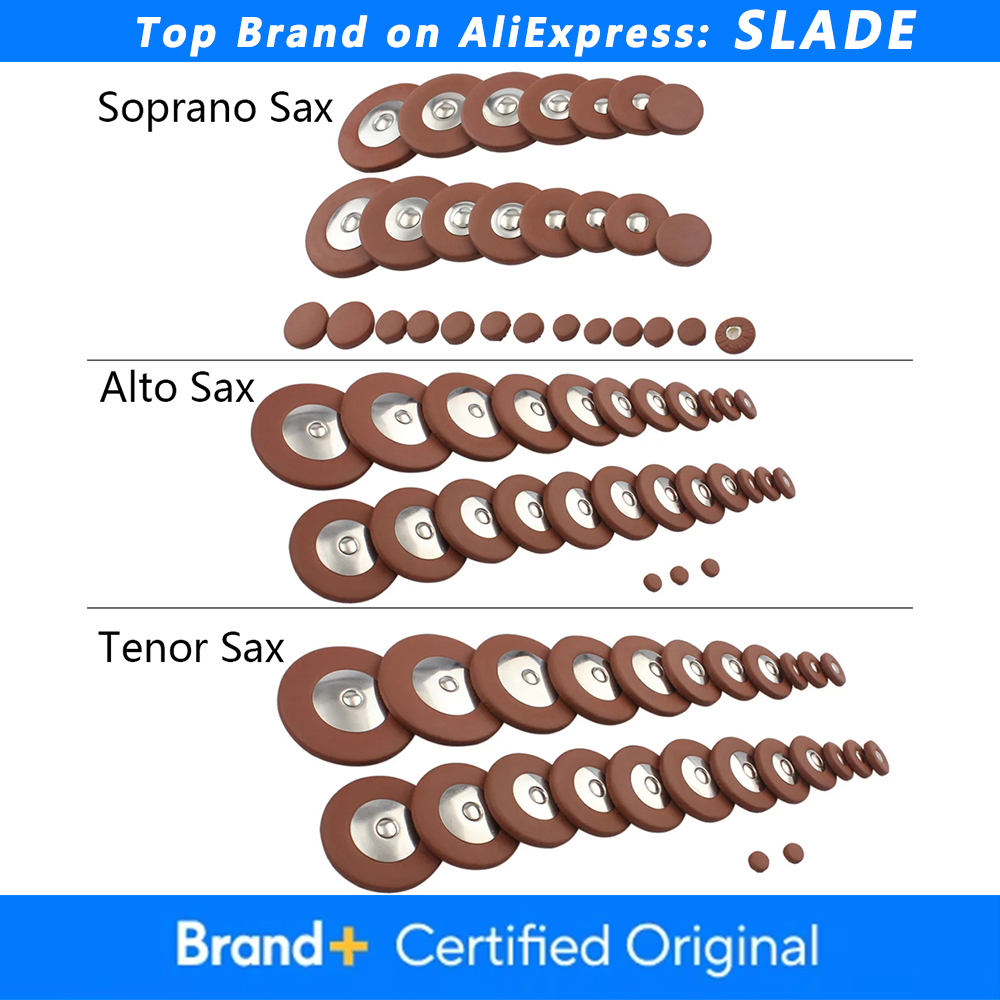 Musical Instrument Lyre - SLADE Saxophone Pads Alto/Tenor/Soprano Sax Button