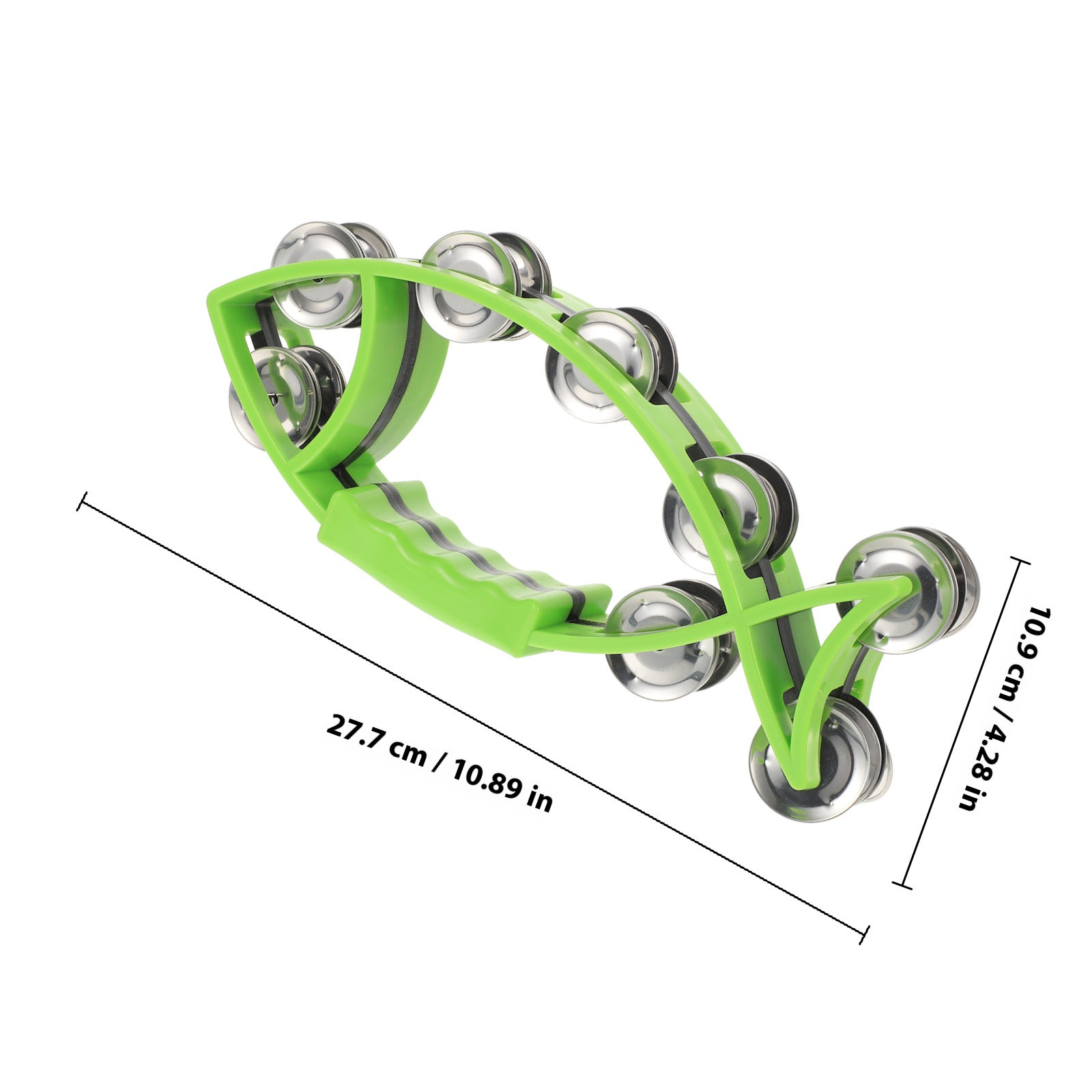 Handheld Percussion Tambourine - Musical Instrument Tambourine 评论和价格