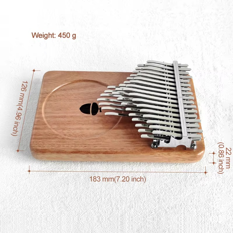 41 Keys Okoume Wood Kalimba Ac - A Musical Instrument With Keys 评论和价格