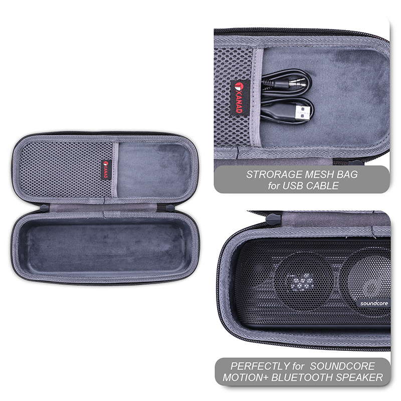 XANAD EVA Hard Case for Anker  - Anker Speaker Soundcore Boom 2 评论和价格