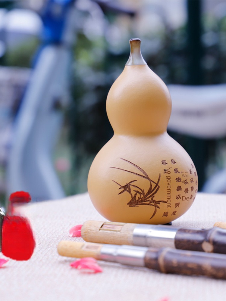 Black Bamboo Flute Hulusi Dual - Bagpipe Practice Chanter 评论和价格