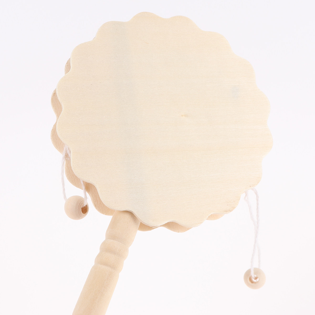 5Pcs A Drum Shaped Rattle Wood - Musical Instrument Painting 评论和价格