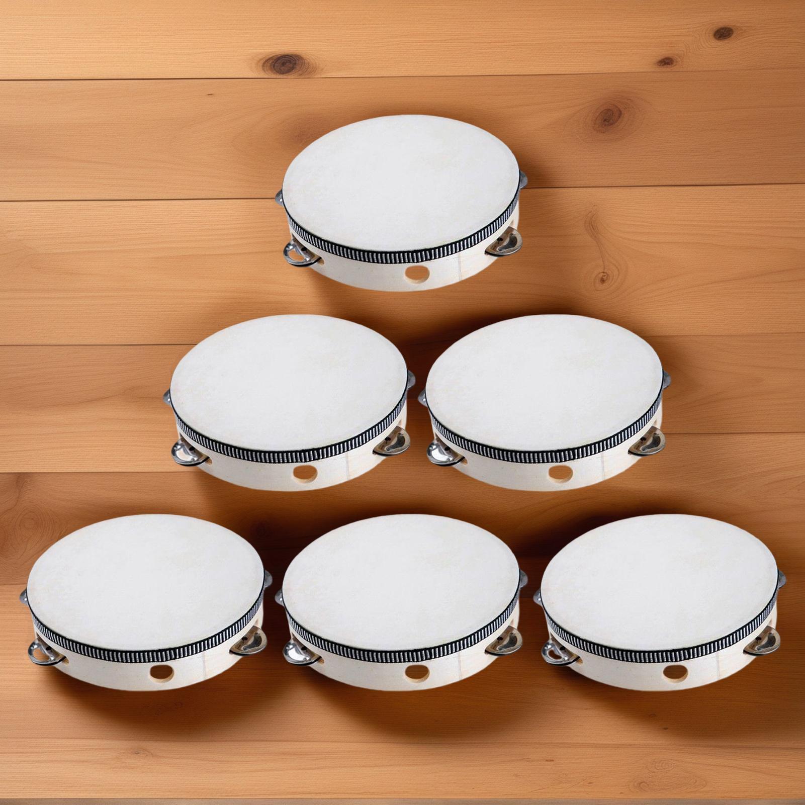 Tambourine For Church 6 Inch H - Musical Instrument Tambourine 评论和价格