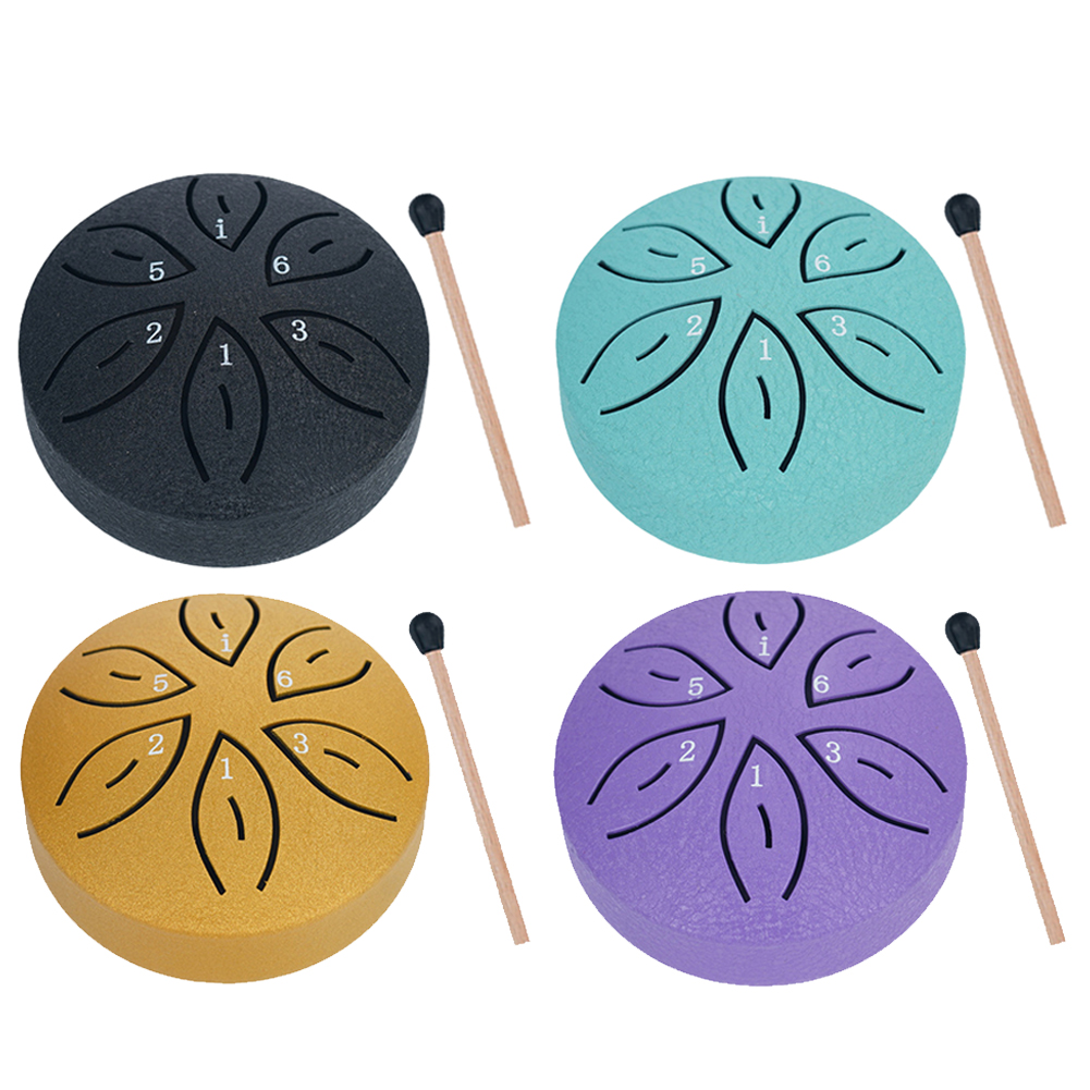 3 Inches 6 Notes Rain Drum for - Musical Instrument Percussion 评论和价格