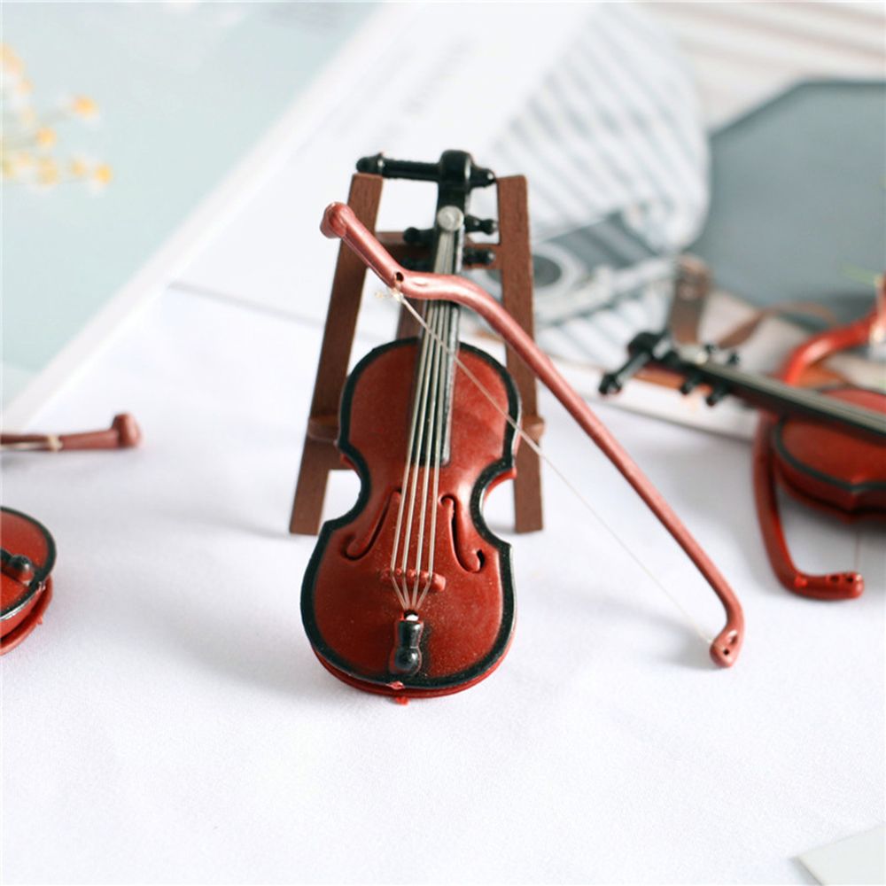 Miniature Doll Musical Instrum - Musical Instrument Lyre 评论和价格