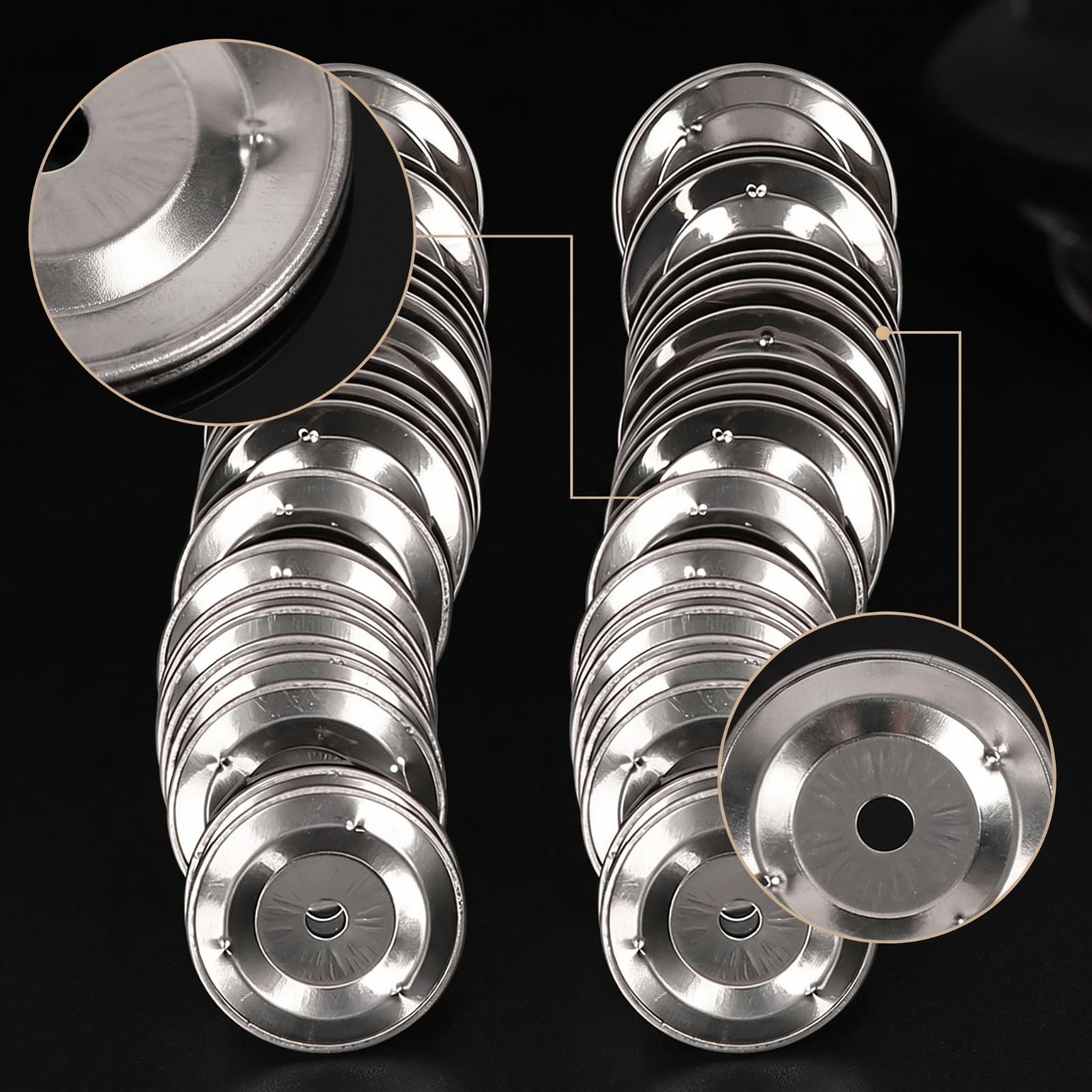 50pcs Steel Tambourine Bells R - Musical Instrument Tambourine 评论和价格