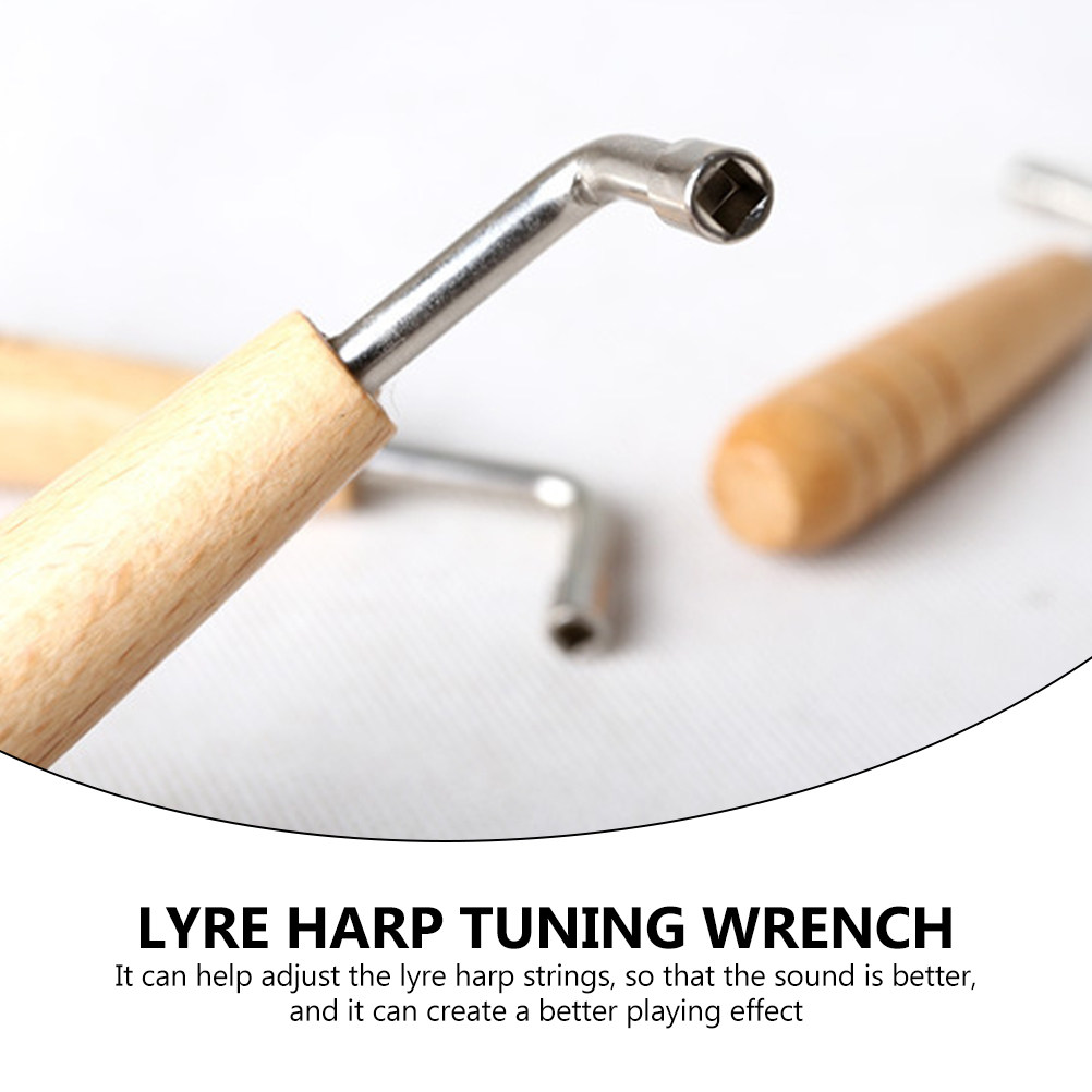 2Pcs Lyre Harp Tuning Wrench S - Musical Instrument Lyre 评论和价格