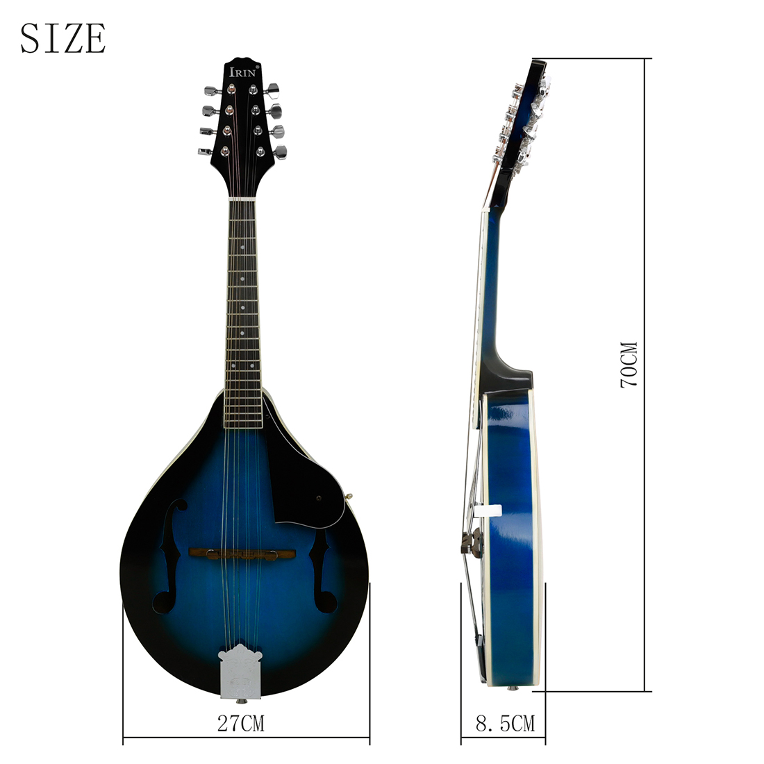 IRIN 8 Strings Mandolin Guitar - Mandolin A Style 评论和价格
