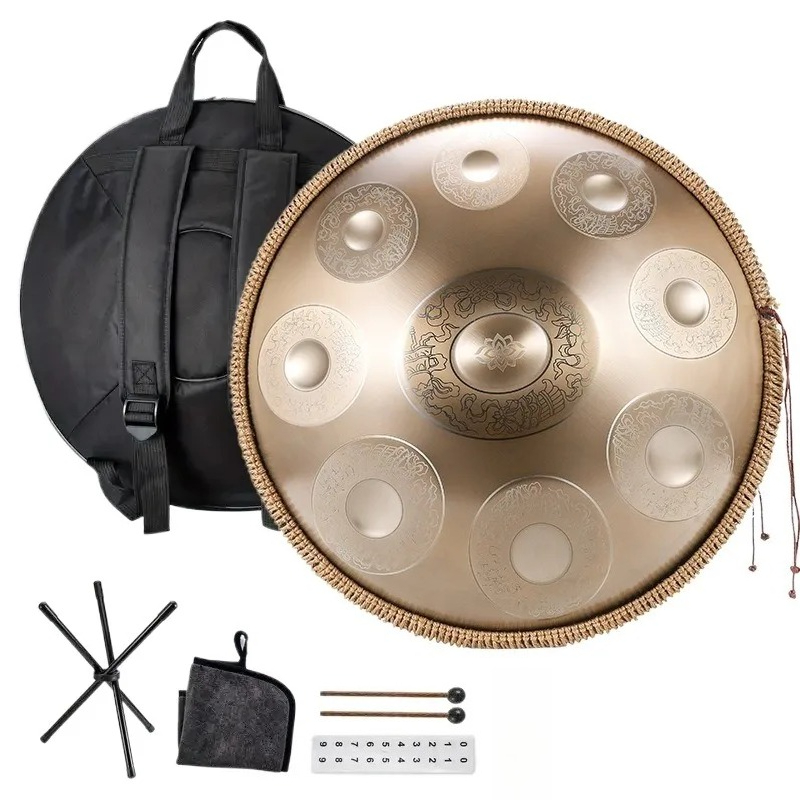 18 Inches Stainless Steel Hand - Musical Instrument Percussion 评论和价格