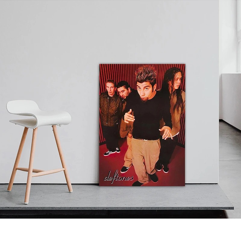 Retro Band Deftones Poster Aes - Musical Instrument Painting 评论和价格