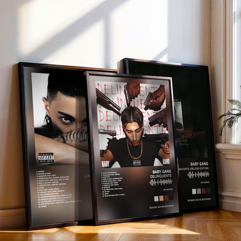 Baby Gang Poster Music Album C - Musical Instrument Painting 评论和价格