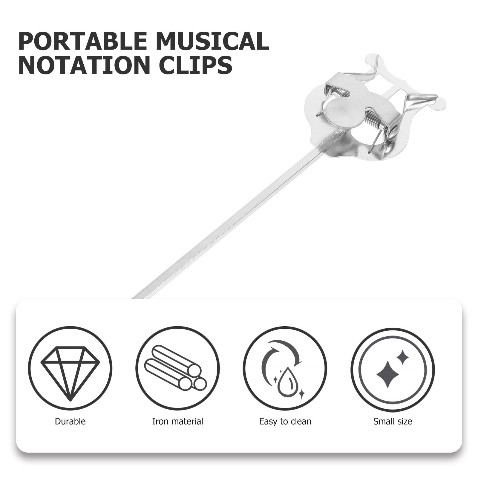 Bass Music Clip Light Portable - Musical Instrument Lyre 评论和价格