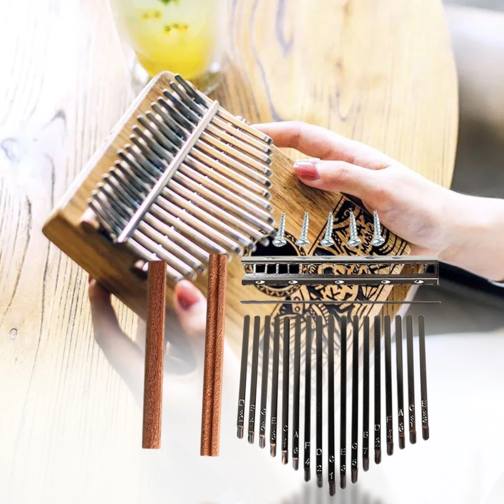 DIY 17 Tone Kalimba Keys Tines - A Musical Instrument With Keys 评论和价格