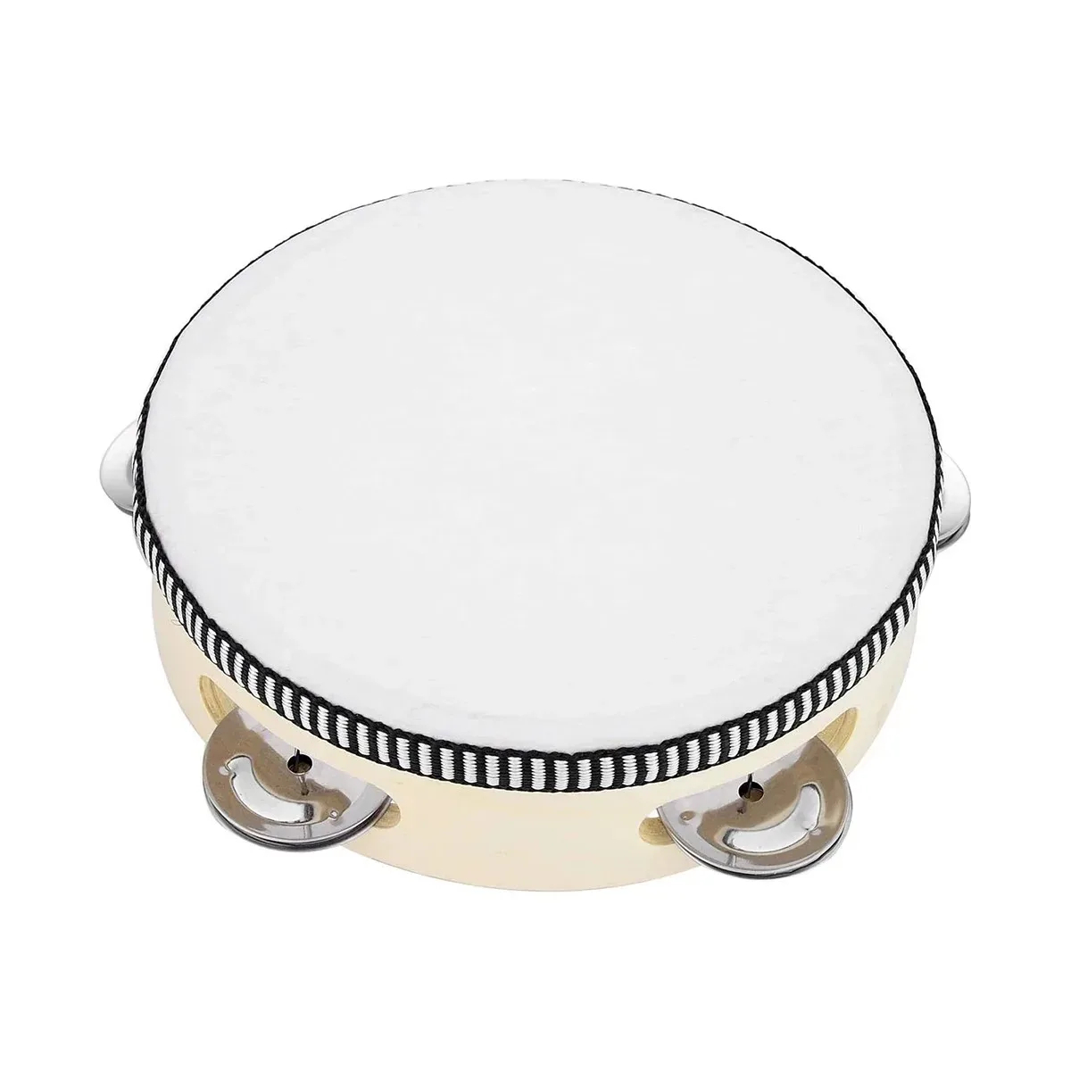 6inch Hand Held Drum Tambourin - Musical Instrument Tambourine 评论和价格