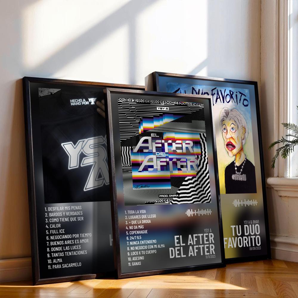 YSY A Poster Music Album Cover - Musical Instrument Painting 评论和价格