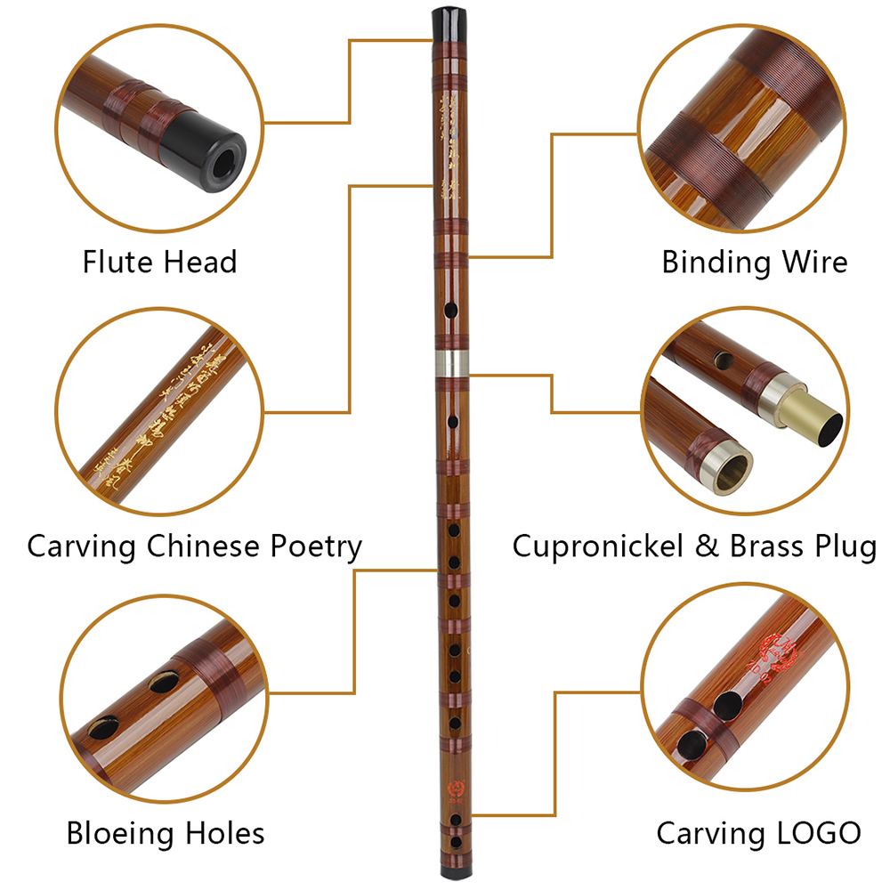 M MBAT High Quality Bamboo Flu - Bagpipe Practice Chanter 评论和价格