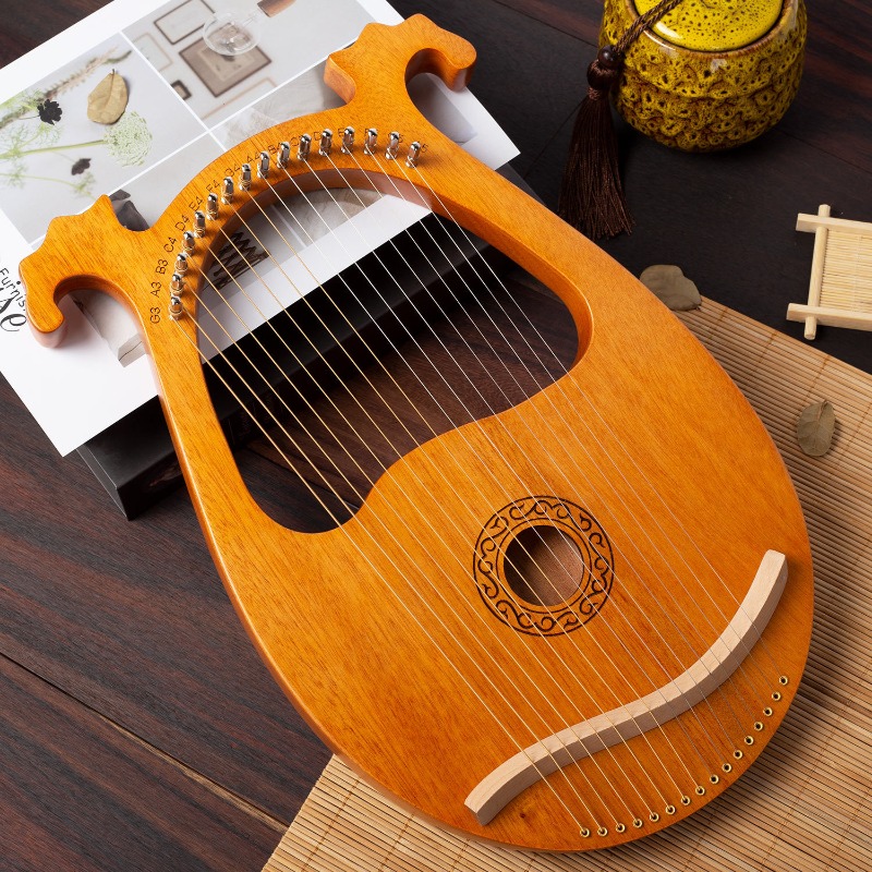 Antlers 16-tone lyre 16-string - Musical Instrument Lyre 评论和价格