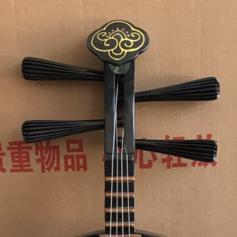 Solid Wood Pipa Chinese Tradit - Musical Instrument Painting 评论和价格