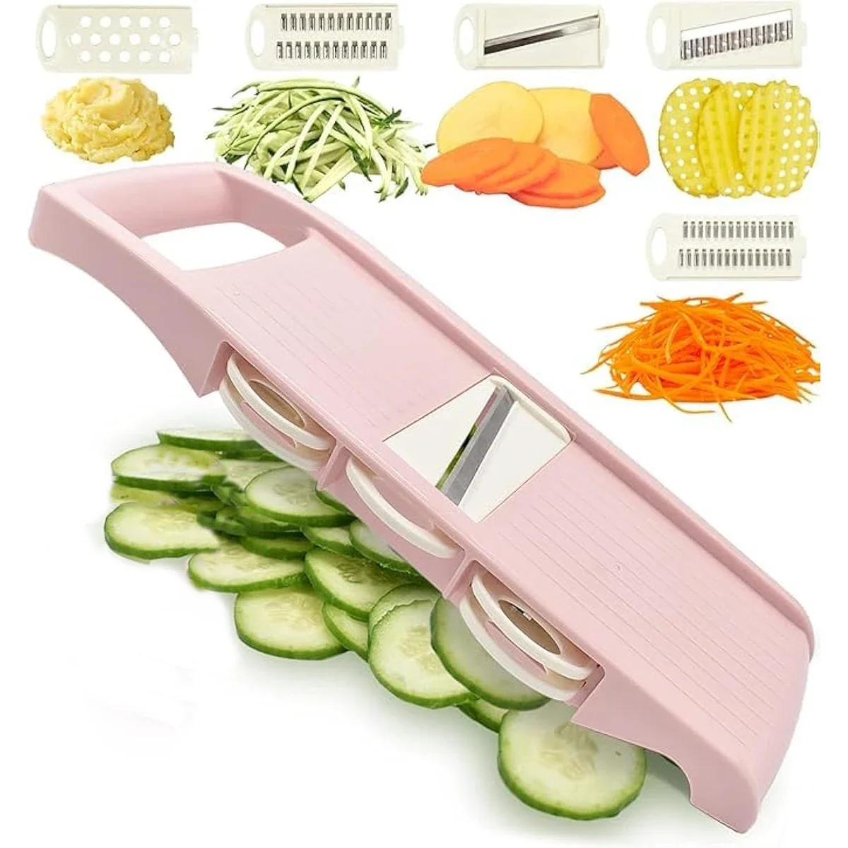 5 in 1 Mandoline Slicer for Ki - Mandolin A Style 评论和价格
