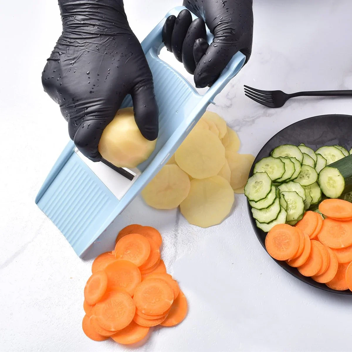 5 in 1 Mandoline Slicer for Ki - Mandolin A Style 评论和价格